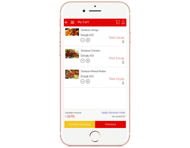 Restaurants and Takeaways Business App